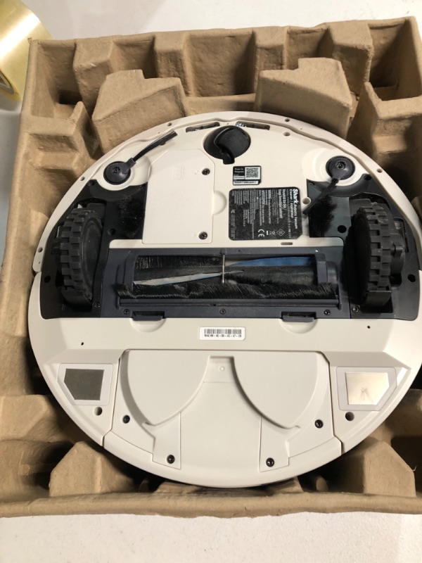 Photo 3 of **SEE NOTES**
Shark AV2511AE AI Ultra Robot Vacuum, with Matrix Clean, Home Mapping, 60-Day Capacity Bagless Self Empty Base, Perfect for Pet Hair, Wifi, Compatible with Alexa, Black/Silver 60-Day Capacity + 2nd Generation