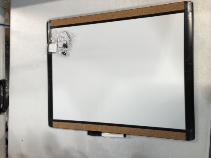 Photo 2 of U Brands PINIT Magnetic Dry-Erase Board, 20 X 16 Inches, Black Frame 20'' x 16'' Black