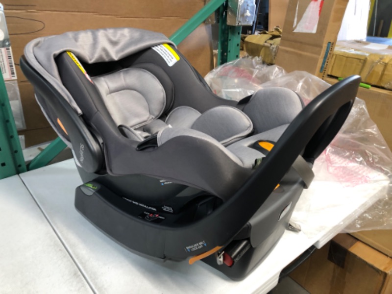 Photo 2 of Chicco KeyFit 35 ClearTex Infant Car Seat - Cove | Grey With ClearTex®