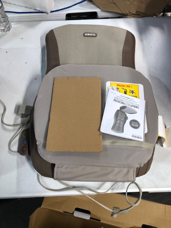 Photo 2 of  Massage Cushion with Heat for Full, Upper, and Lower Back