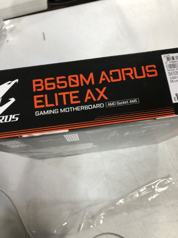 Photo 2 of GIGABYTE B650 AORUS Elite AX Gaming Motherboard