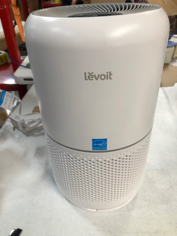 Photo 3 of **SEE NOTES**
LEVOIT Air Purifier for Home Allergies White Cream White