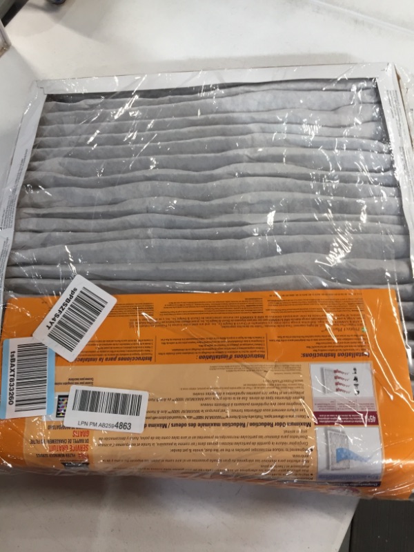 Photo 2 of ** USED** Arm & Hammer Max Allergen & Odor Reduction 18x18x1 Air and Furnace Filter, MERV 11, 4-Pack