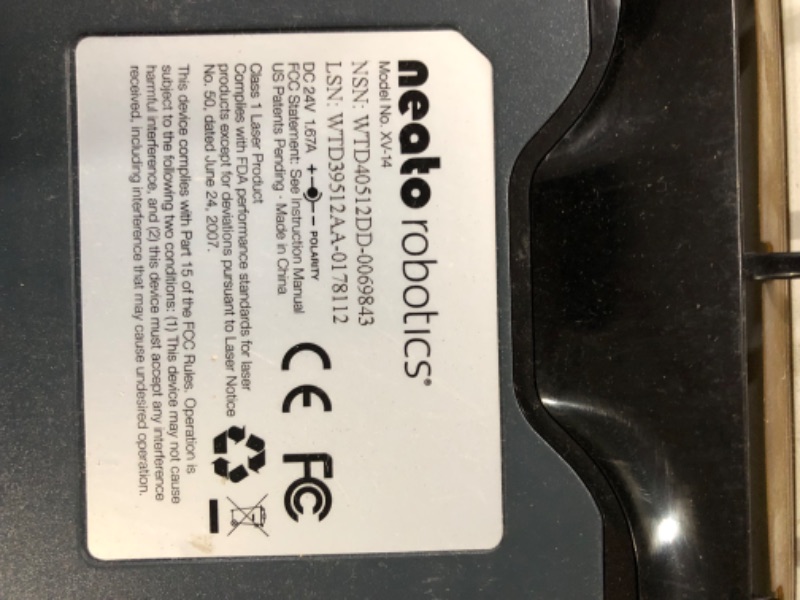 Photo 1 of ****ROBOT ONLY*** neato robotics vacuum XV-14 