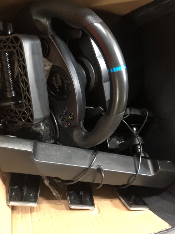 Photo 2 of PXN V9 Gaming Racing Wheel with Pedals and Shifter, Steering Wheel for PC, Xbox One, Xbox Series X/S, PS4, PS3 and Nintendo Switch