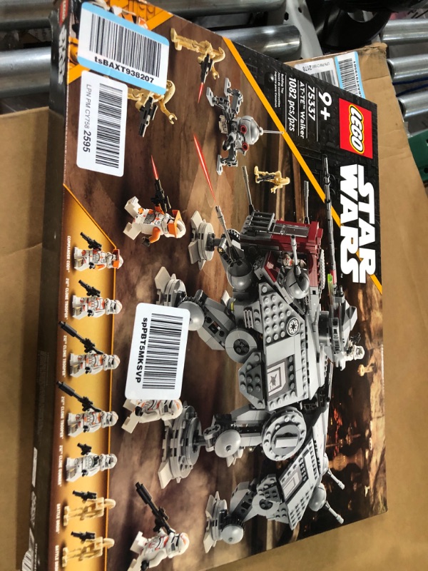 Photo 2 of ****FOR PARTS ONLY- SEE NOTES*** 
LEGO Star Wars at-TE Walker 75337 Building Toy Set for Kids, Boys, and Girls Ages 9+ (1,082 Pieces), 18.9 x 14.88 x 2.78 inches FrustrationFree Packaging