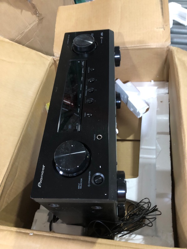 Photo 2 of **PARTS ONLY**
Pioneer VSX-534 Home Audio Smart AV Receiver 5.2-Ch HDR10, Dolby Vision, Atmos and Virtual Enabled with 4K and Bluetooth