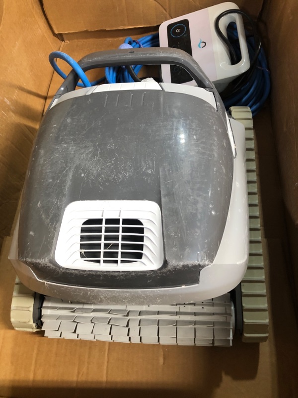 Photo 5 of *UNTESTED* Dolphin Quantum Automatic Robotic Pool Cleaner with Extra-Large Filter Basket and Intense Waterline Scrubbing Power