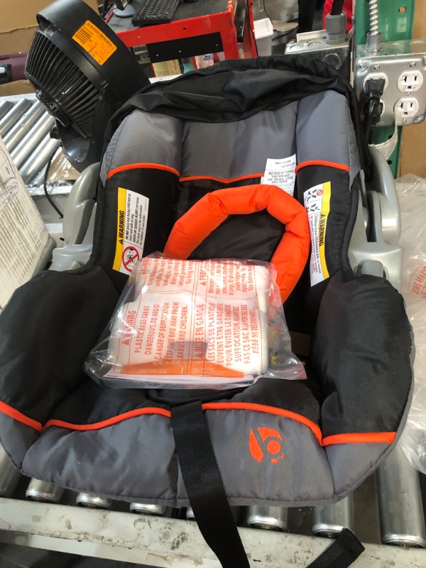 Photo 3 of Baby Trend Expedition Travel System - Millennium Orange