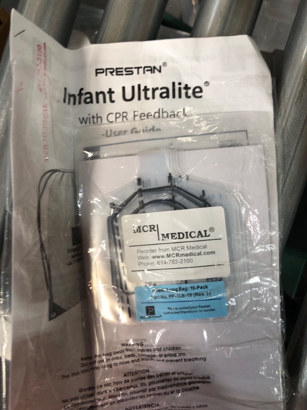 Photo 4 of PRESTAN Ultralite CPR Manikin Bundle (1 Adult, 1 Infant), Dark Tone with AED UltraTrainer (Single) & MCR Accessories