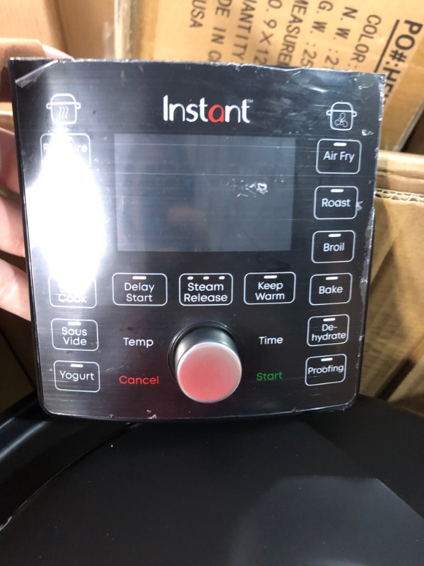 Photo 3 of (FOR PARTS ONLY) Instant Pot Duo Crisp Ultimate Lid, 13-in-1 Air Fryer 6.5QT Ultimate