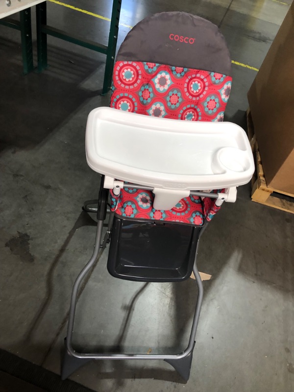 Photo 3 of Cosco Simple Fold High Chair, Posey Pop