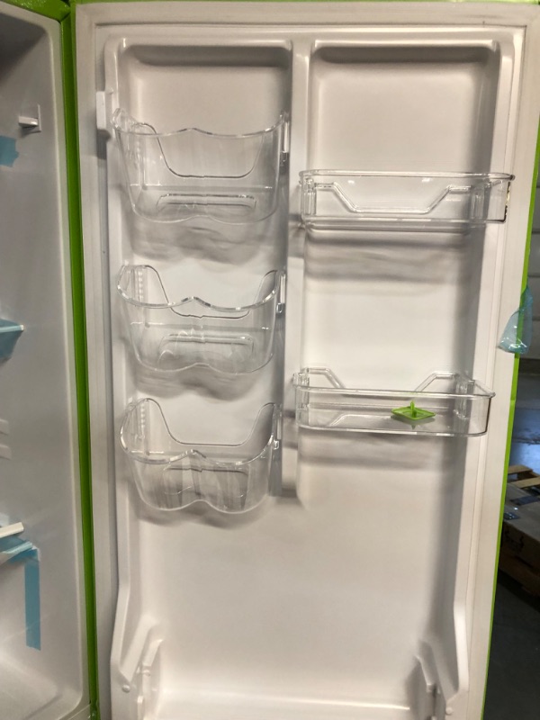 Photo 4 of (PARTS) Frestec 3.1 CU' Mini Refregiator,Compact Refrigerator,Small Refrigerator with Freezer, Green (FR 310 GREEN)