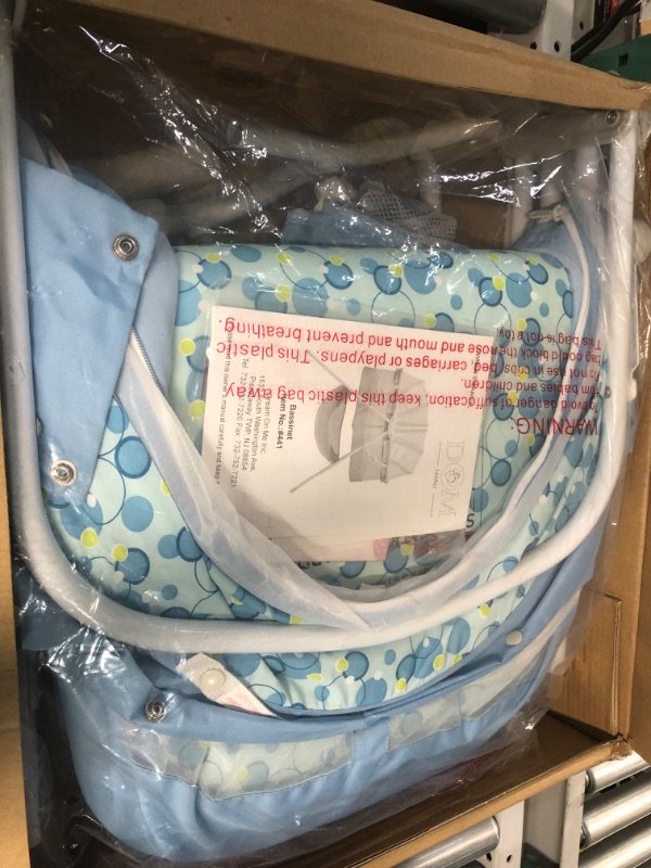 Photo 2 of Dream On Me Karley Bassinet in Light Blue