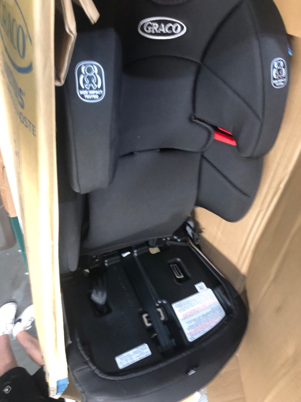 Photo 3 of Graco Tranzitions 3 in 1 Harness Booster Seat, Proof Tranzitions Black