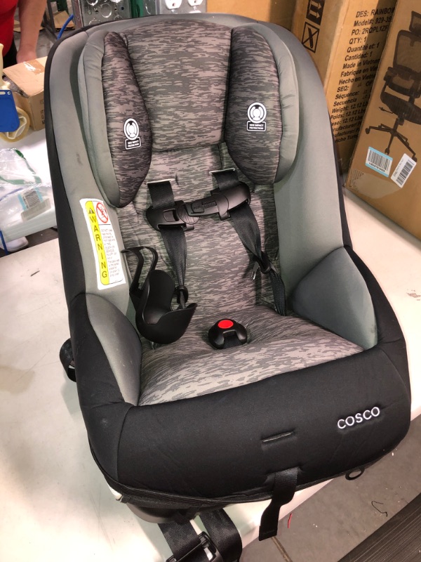 Photo 3 of Cosco Mighty Fit 65 DX Convertible Car Seat (Heather Onyx Gray)