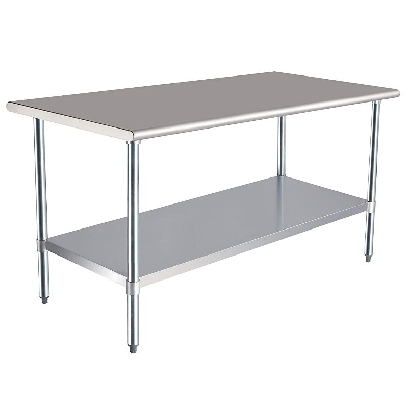 Photo 1 of AmazonCommercial NSF Stainless Steel Workbench - 30x72