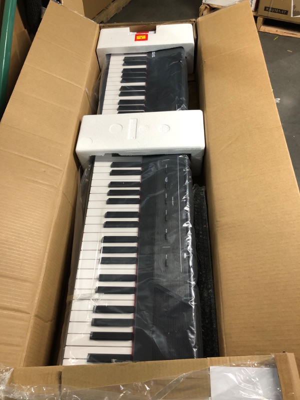 Photo 2 of Alesis Recital – 88 Key Digital Piano Keyboard with Semi Weighted Keys, 2x20W Speakers, 5 Voices, Split, Layer and Lesson Mode