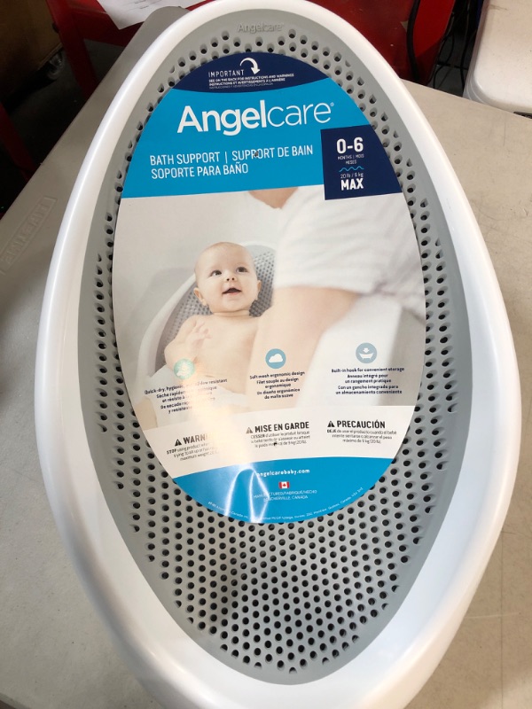 Photo 2 of Angelcare Baby Bath Support - Gray