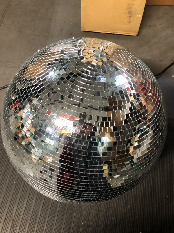 Photo 2 of Eliminator Lighting EM20 20in Mirror Disco Ball