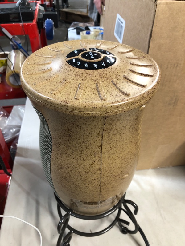 Photo 2 of  Ceramic Designer Series Space Heater -Gold 