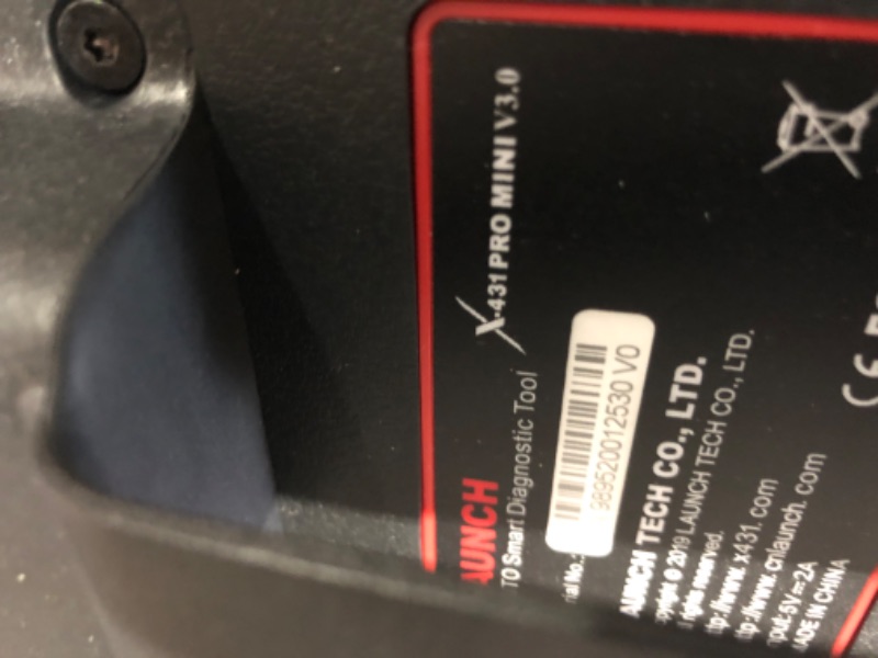 Photo 4 of ***see notes*** LAUNCH X431 PRO Mini Bi-Directional Scan Tool Full System Scanner,Key Programming,31+ Reset Functions ABS Bleeding,TPMS,EPB,SAS,DPF,BMS,ECU Coding,Injector Coding