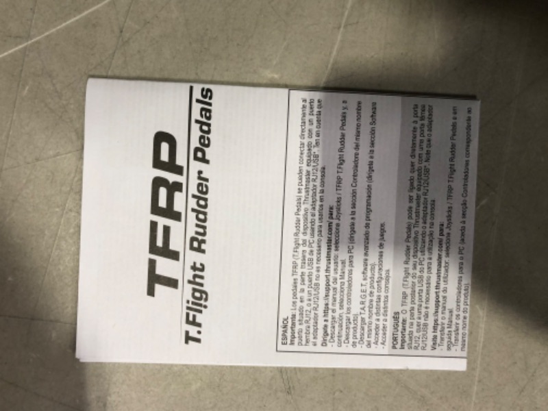 Photo 3 of [USED] Thrustmaster TFRP Rudder TFRP Rudders