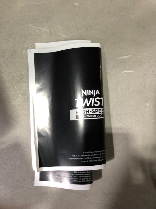 Photo 4 of [USED] Ninja TWISTi HIGH-SPEED Blender 