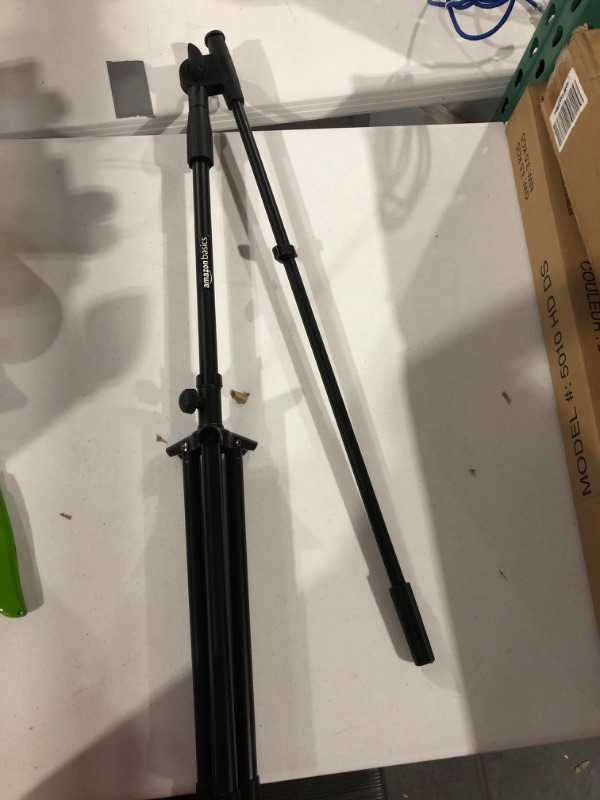 Photo 2 of Amazon Basics Tripod Boom Microphone Stand ** NO CORD **