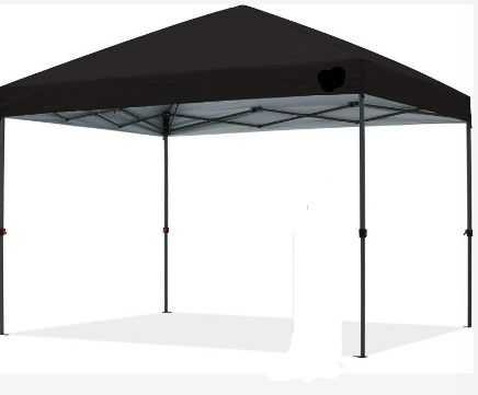 Photo 2 of **USED**MISSING PARTS** Canopy Tent , Black (Unknown Maker and length) 