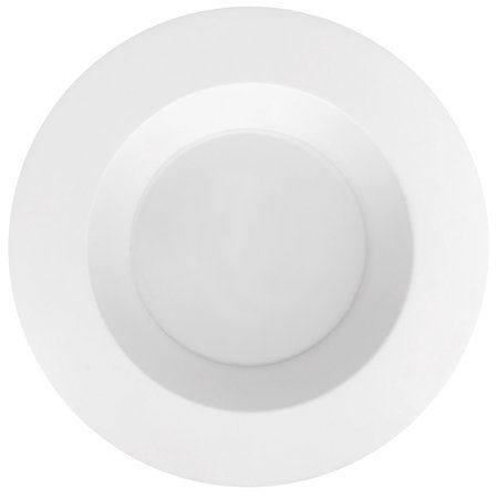 Photo 1 of Luxrite 5-6 Inch 14 Watt Round Smooth Trim Color Adjustable Recessed Can Downlight. (Pack of 4) 