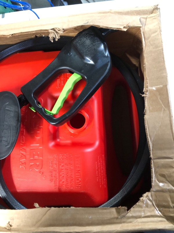 Photo 4 of Scepter FDMG141 14 Gallon Flo-N-Go Duramax Fuel Caddy, Red