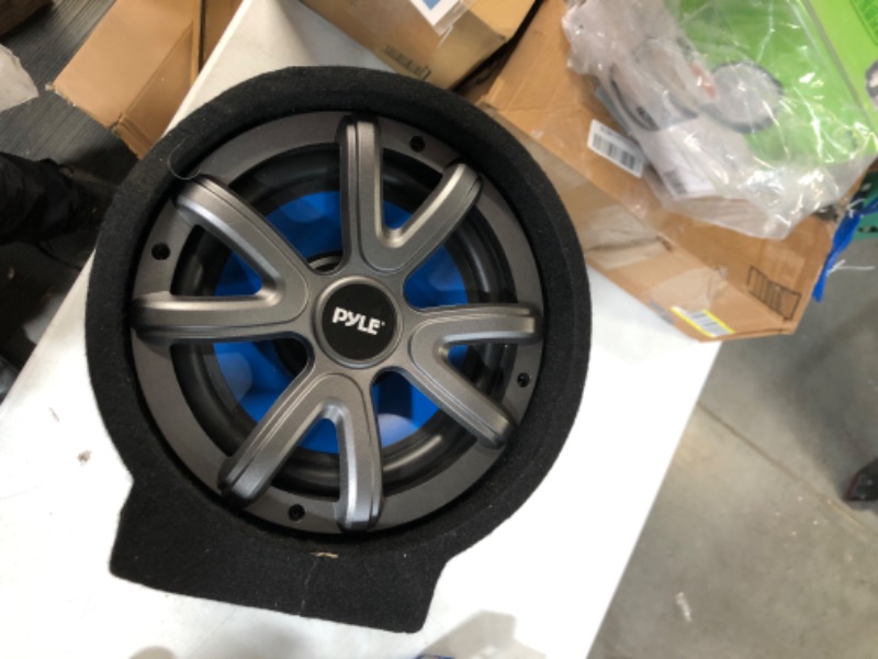 Photo 1 of 8-Inch Carpeted Subwoofer Tube Speaker - 250 Watt High Powered 