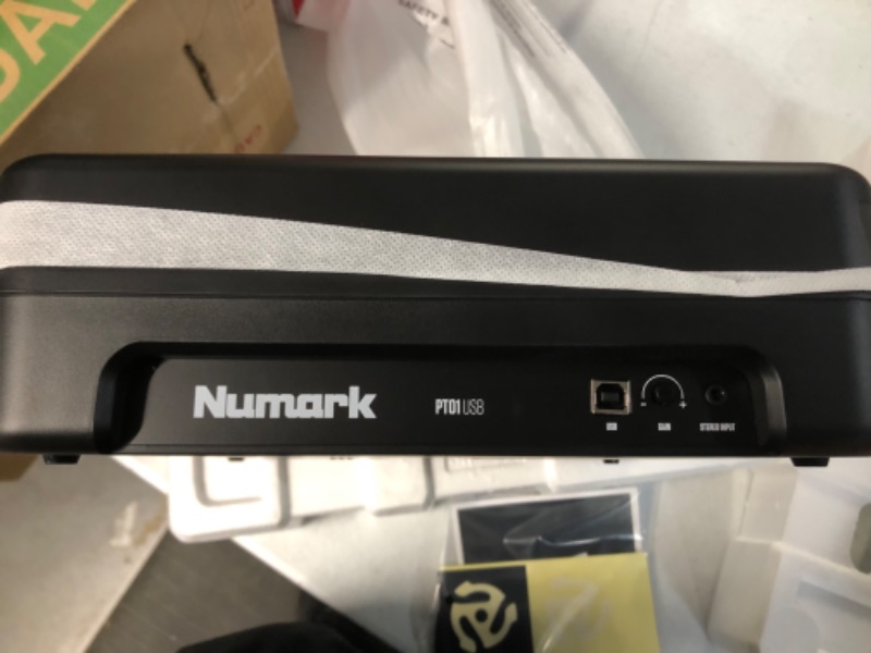 Photo 5 of Numark PT01USB | Portable Vinyl-Archiving Turntable