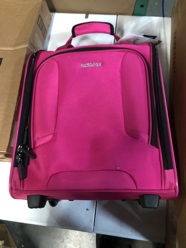 Photo 3 of American Tourister 4 Kix Expandable Softside Luggage, Pink, Underseater 