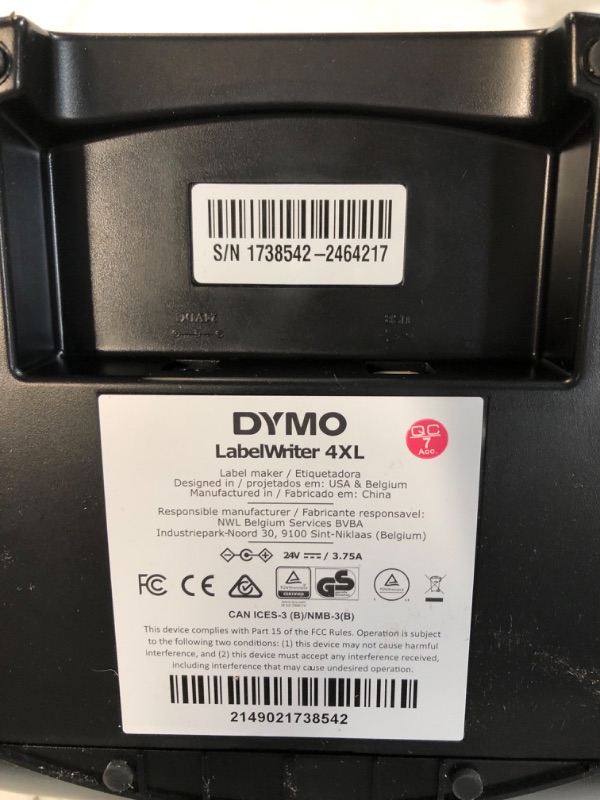 Photo 3 of DYMO 1755120 Thermal Label Printer