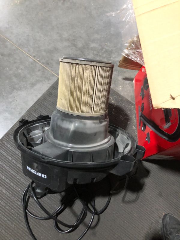 Photo 5 of ***HEAVILY USED AND DIRTY***
CRAFTSMAN Detachable Blower 12-Gallons 6-HP Corded Wet/Dry Shop Vacuum