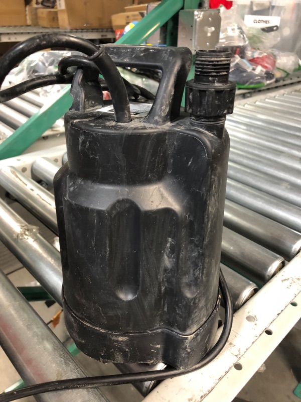 Photo 2 of **PARTS ONLY** Thermoplastic Submersible Utility Pump