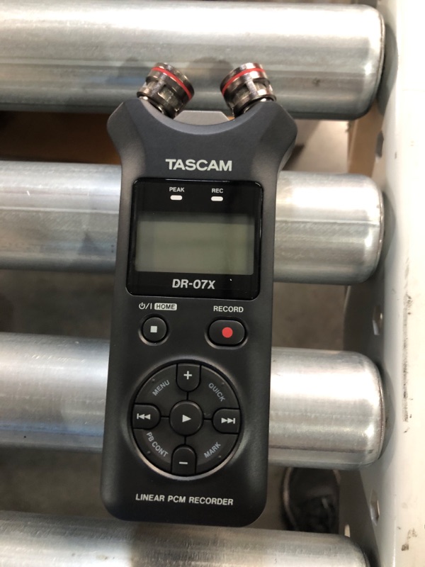 Photo 2 of *UNTESTED* Tascam DR-07X Stereo Handheld Digital Audio Portable Recorder and USB Audio Interface, Pro Field, AV, Music, Dictation Recorder