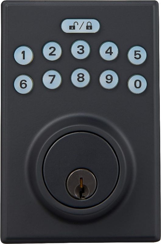 Photo 1 of electronic deadbolt with kyepad