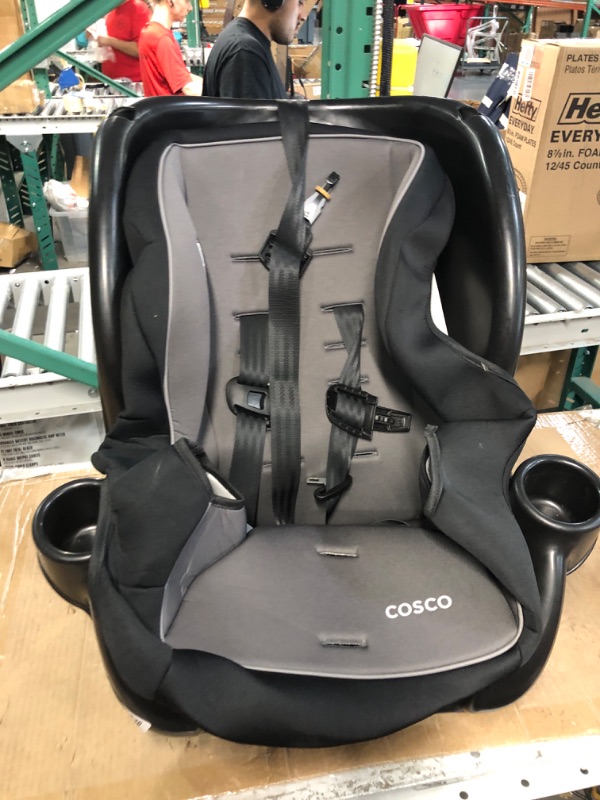 Photo 2 of Cosco Onlook 2-in-1 Convertible Car Seat, Rear-Facing 5-40 pounds and Forward-Facing 22-40 pounds and up to 43 inches, Black Arrows