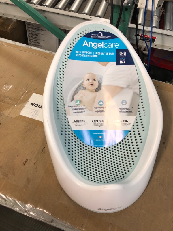 Photo 2 of Angelcare Baby Bath Support, Blue