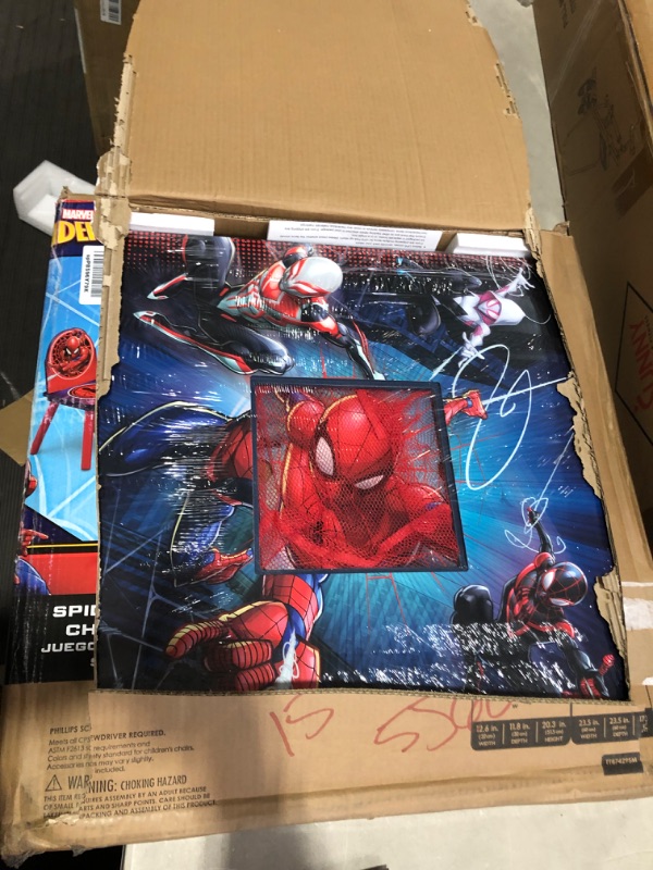 Photo 2 of Delta Children Marvel Spider-Man Kids Table Set with Storage 