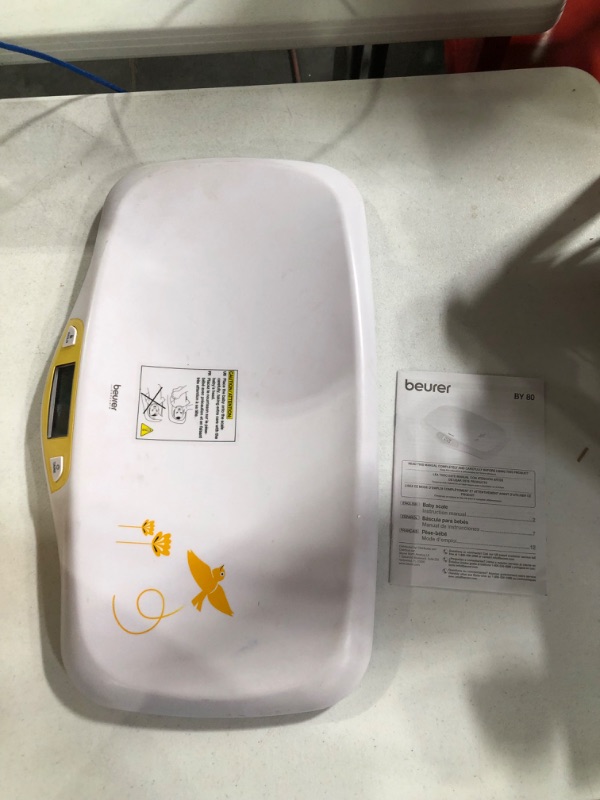 Photo 2 of -USED(SEE NOTES)-Beurer Baby Scale, BY80 | Pet Scale, Digital