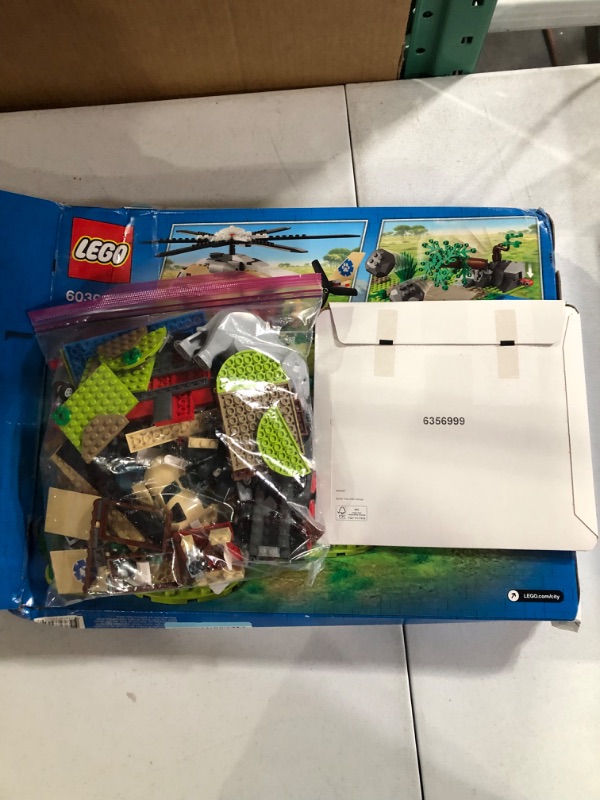 Photo 3 of -MISSING PARTS UNKNOWN-LEGO City Wildlife Rescue Operation 60302 Building Kit; Creative Toy; Best Gifts for Kids; New 2021 (525 Pieces) Frustration-Free Packaging