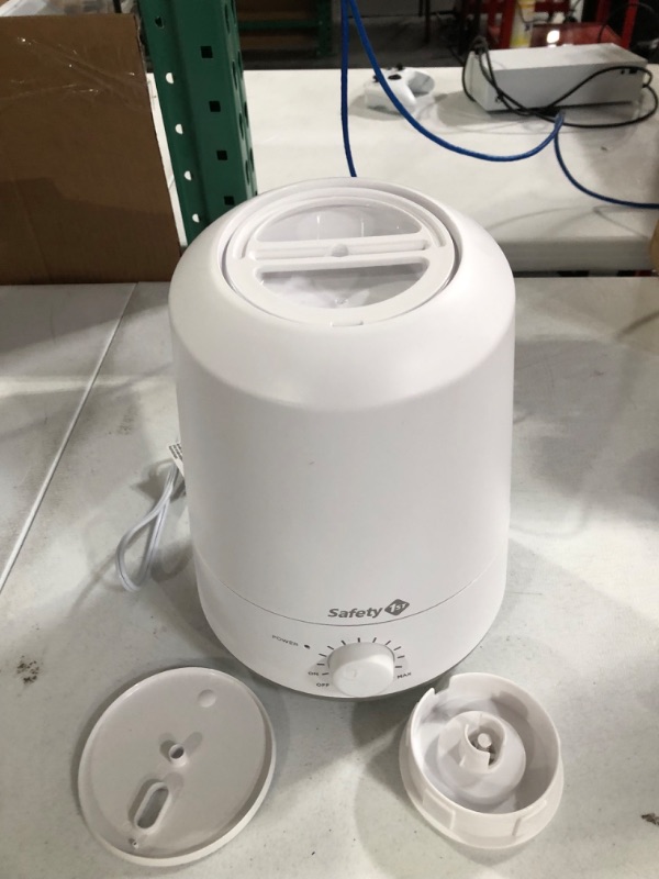 Photo 1 of -USED-Safety 1st Stay Clean Humidifier, Ultrasonic Mist, One Gallon Easy to Fill Tank, LED Light, and Filter Free