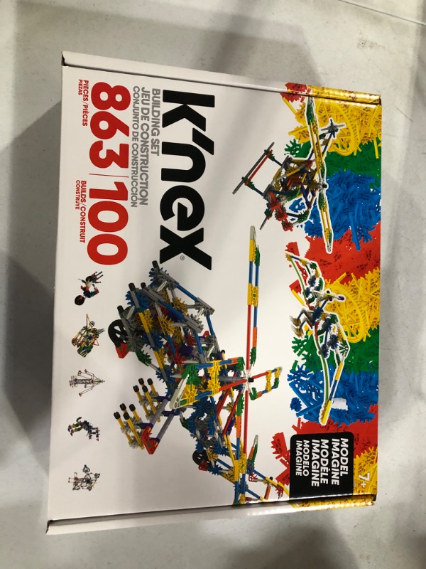 Photo 2 of -USED-K'NEX 100 Model Imagine Building Set (Amazon Exclusive) & Beginner 40 Model Building Set - 141 Parts - Ages 5 & Up - Creative Building Toy, Multi