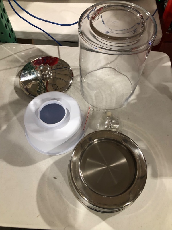 Photo 2 of **MISSING PARTS USED**-Imperial Berkey Gravity-Fed Water Filter with 2 Black Berkey Elements Provides Clean, Refreshing Water at Home, Camping, RVing, Off-Grid, Emergencies 4.5 Gal Imperial Berkey