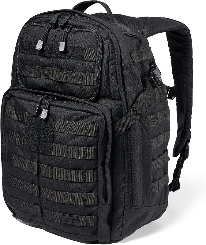 Photo 1 of 5.11 Tactical Backpack – Rush 24 2.0 – Military Molle Pack, CCW and Laptop Compartment, 37 Liter, Medium, Style 56563, Black