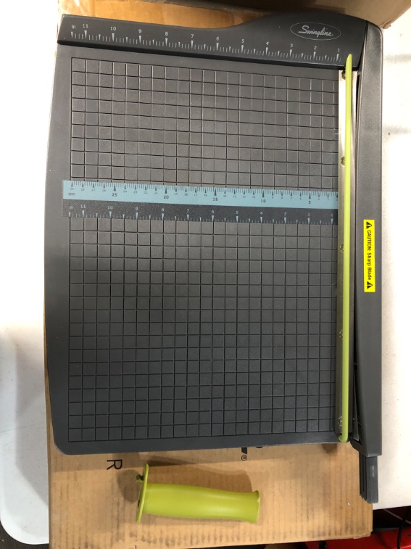 Photo 1 of Swingline Paper Cutter, Guillotine Trimmer, 15" Cut Length, 10 Sheet Capacity, ClassicCut Lite (9315) 10 Sheet Capacity ClassicCut Lite